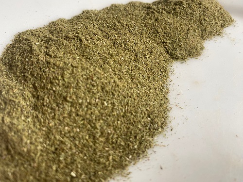 an image of horsetail herb powder taken by D Hugonin