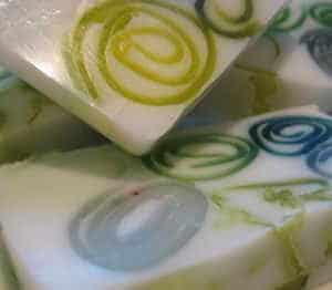 Green Tea and Balm Mint Handmade Soap