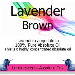 Lavender Brown Absolute Oil (Lavendula augustifolia) 100% Pure
