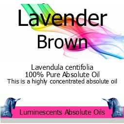 Lavender Brown Absolute Oil (Lavendula augustifolia) 100% Pure