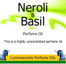 Neroli and Basil Perfume Oil