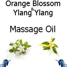 Orange Blossom and ylang ylang Massage Oil