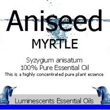 aniseed myrtle label
