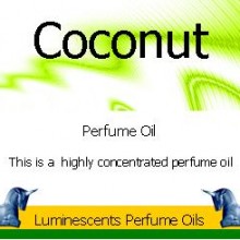 coconut-perfume-oil label
