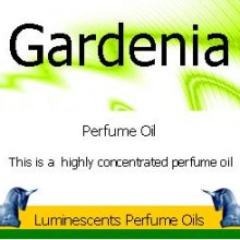 gardenia perfume oil label
