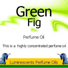 Green Fig Perfume Oil Label