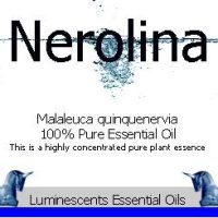 nerolina essential oil label