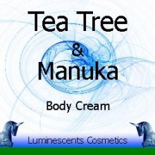 tea tree and manuka cream