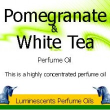 pomegranate and white tea perfume oil